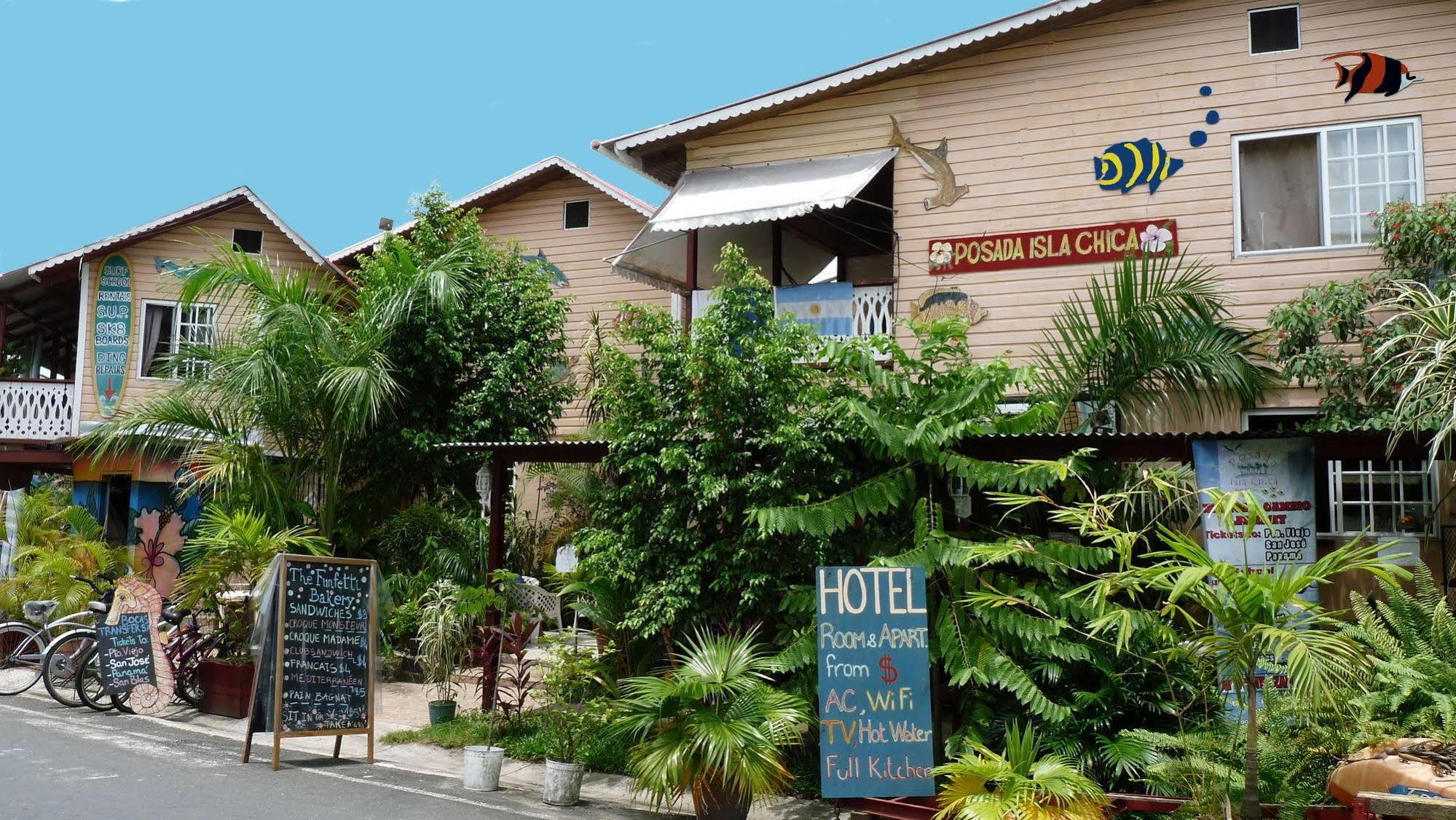 Hotel Posada Isla Chica Bocas del Toro 外观 照片